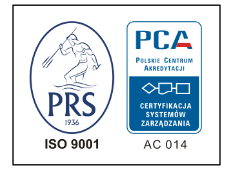 Certyfikaty ISO 9001 i AC 014