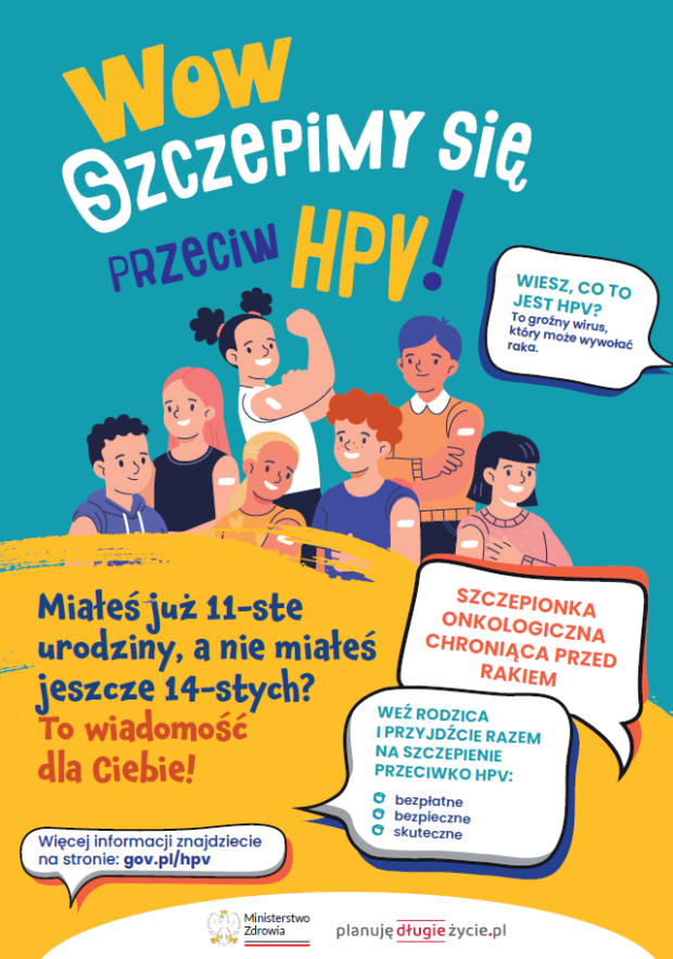 Zdjęcie ilustrujące artykuł: Szczepienia ochronne przeciwko wirusowi HPV